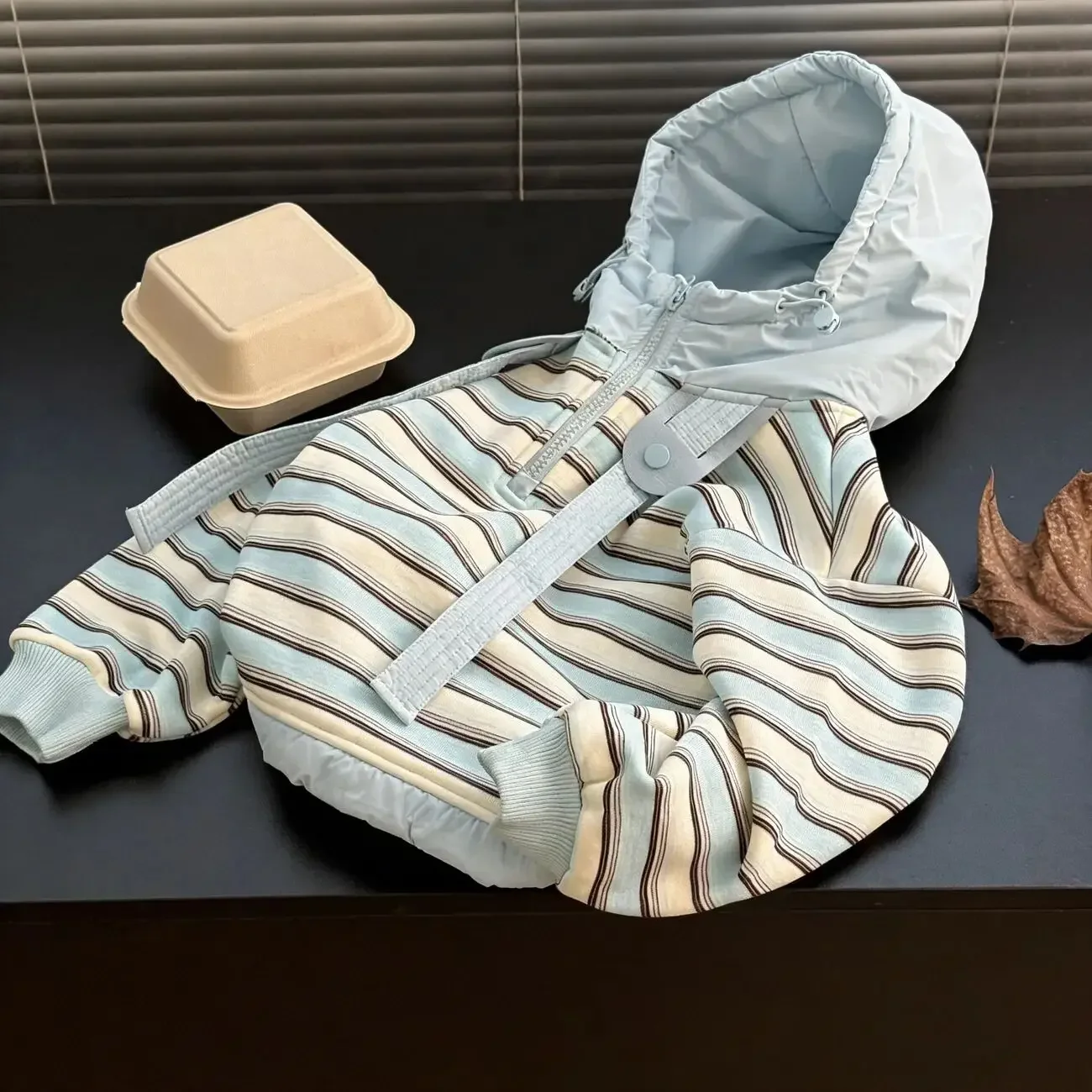 

Children's Hoodie Sweatshirt Spring Autumn 2026 New Style Boys Fashionable Striped Long Sleeve Top