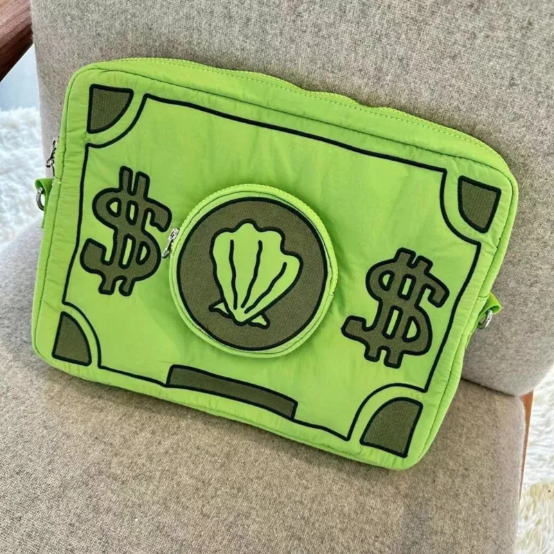 Cartoon Ocean Underwater World Mr. Krabs Money Toy Shoulder Bag Cute Sponge Bosses Favorite Money Designs Computer Package Toy