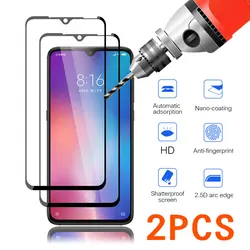 2 uds cubierta completa de vidrio templado para Xiaomi Redmi 9 9A 9C 9T 10 4G 5G Protector de pantalla de vidrio Redmi Note 12 11 9 Pro 10 9T 9S película