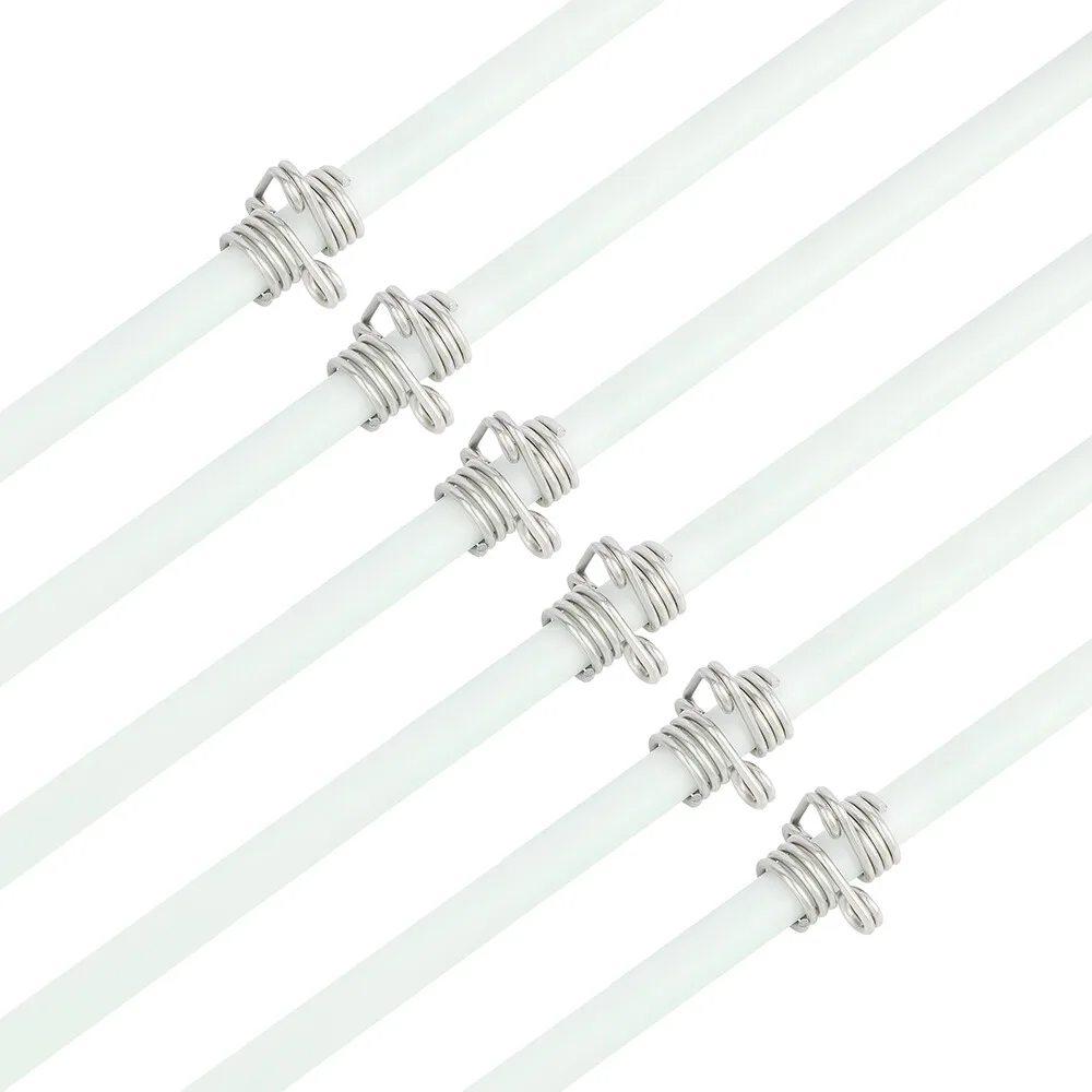 37 inci Anak Panah Bowfishing Fiberglass Solid Diameter Luar 8mm untuk Berburu dan Memancing dengan Busur, 12 buah Anak Panah Fiberglass untuk Memancing dengan Busur