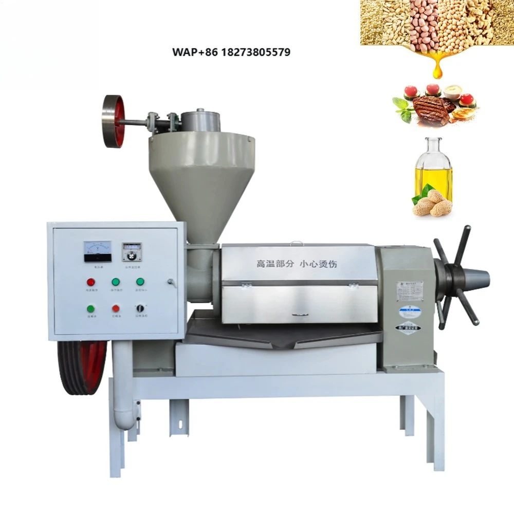 Small Commercial Edible Oil Press Machine 200 Kg/h Stainless Steel Cooking Oil Pressers Extraction Machine From  Peant Soybean