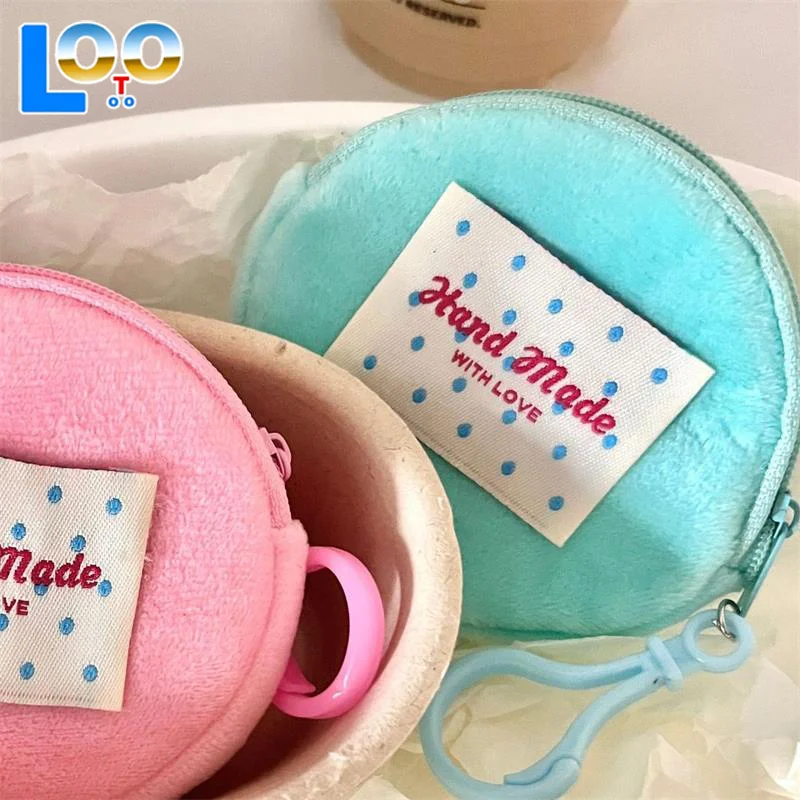 Милый милый круглый меховой кошелек для монет, розовый, зеленый, девчачий, портативная губная помада, наушники, большая емкость, сумки для хранения, брелок, подвеска, подарки