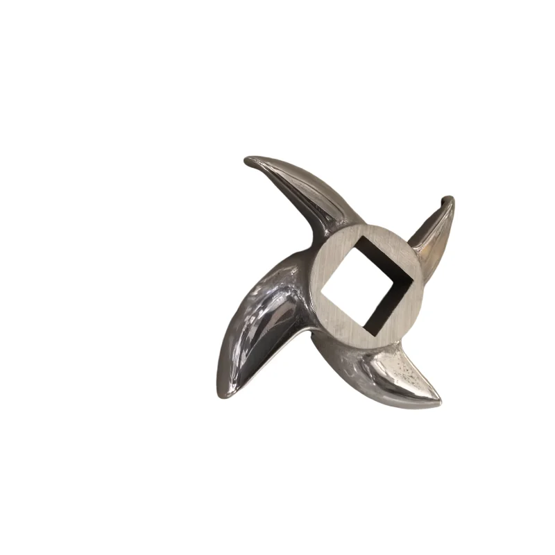2PCS/lot Meat Grinder Parts blades #12 61mm 12mm square hole stainless steel cross round blade SS420