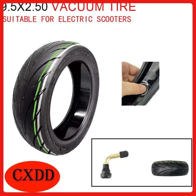 

9.5x2.50 high-quality CST rubber tubeless tire suitable for Niu KQi3 electric scooter special vacuum tire replacement parts