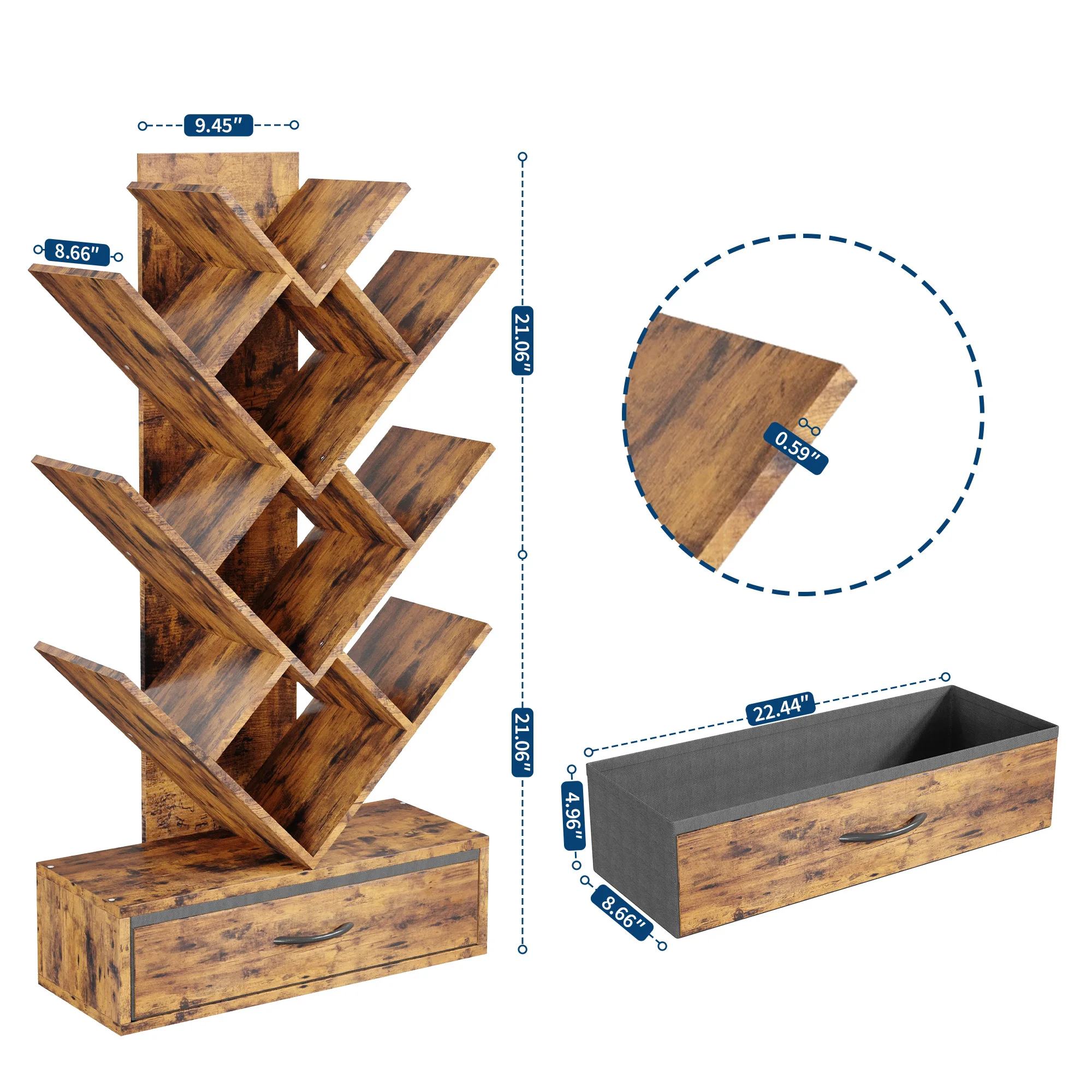 Thumbnail 4 - #10 Highest Rated Small Bookcases to Buy in 2026