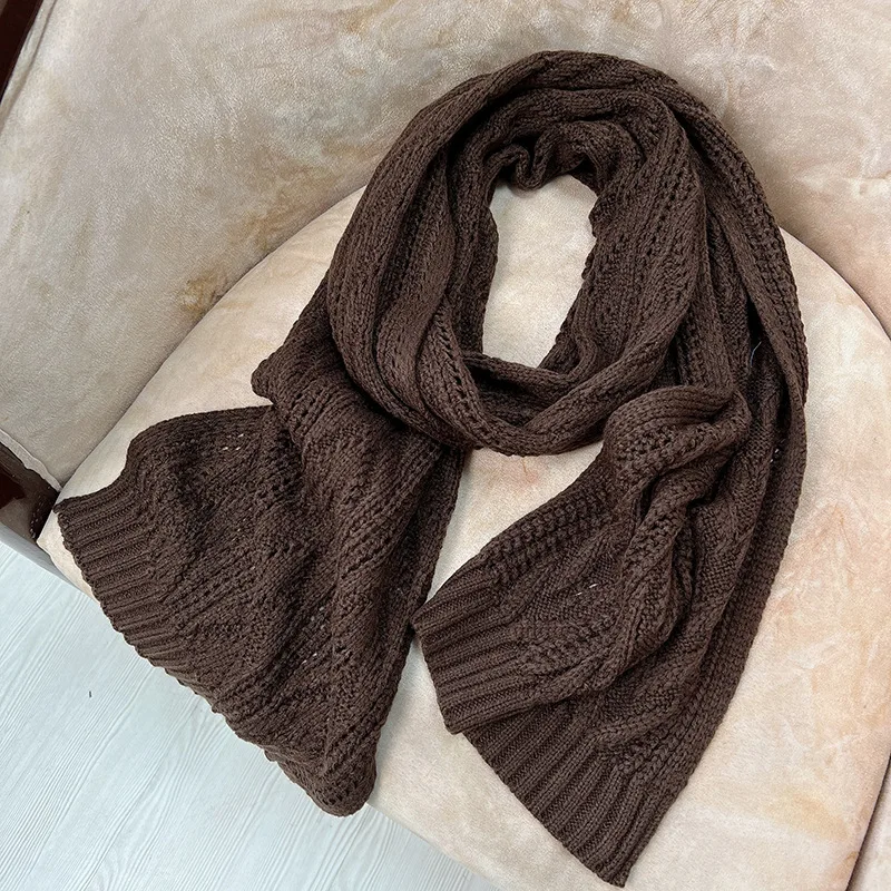 Autumn &Winter Kintted  Scarf Keep Warm Cashmere-like Acrylic Scarf For Women