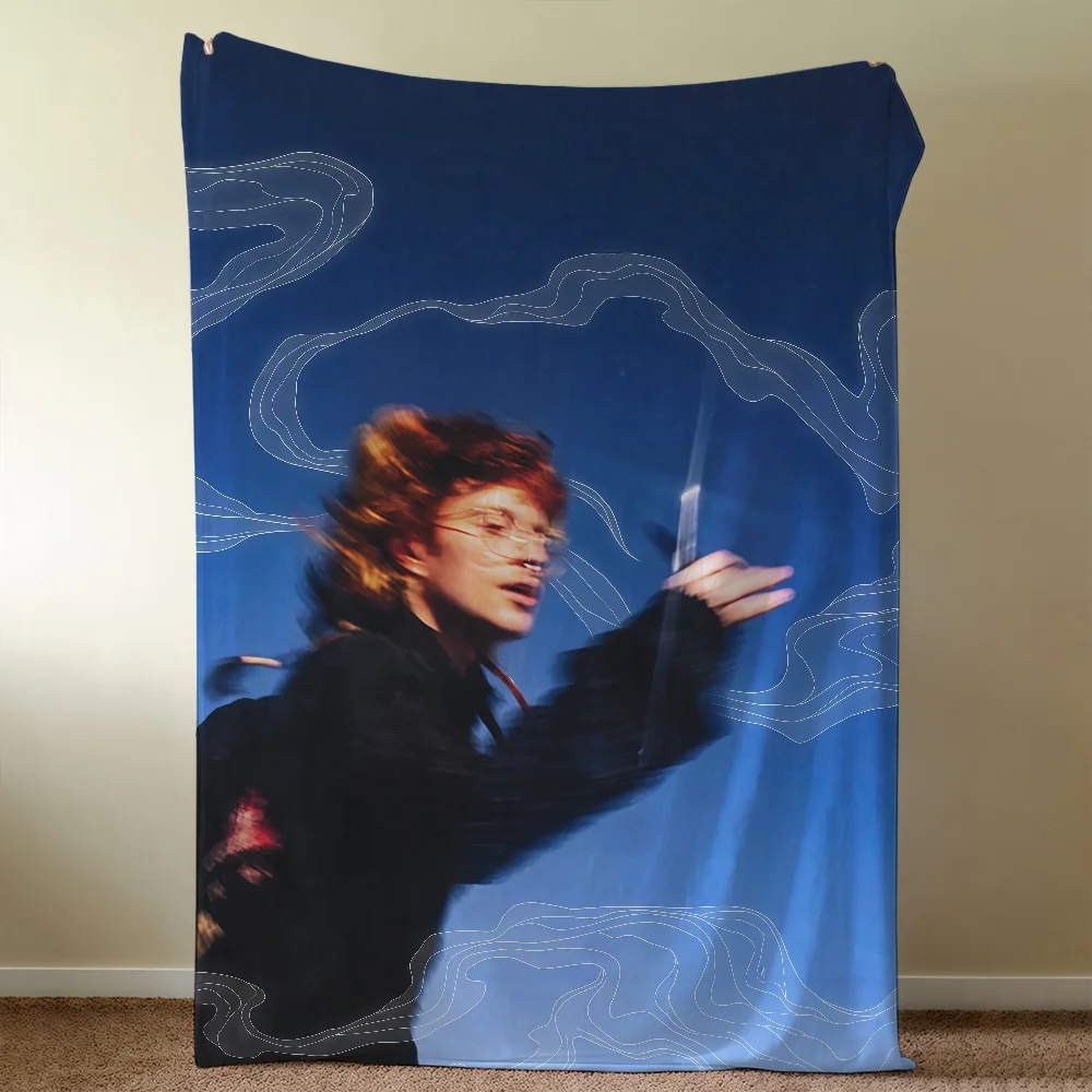 Blanket Soft Running Warm Furry Throw With Super Scissors Kids Toys Bed Sofa Cavetown Car Cradle