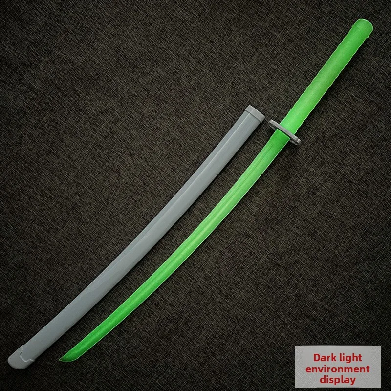 100 cm/33.37in Kunststoffen Lichtgevende Zwaarden Cosplay Model Katana Props Anime Randapparatuur Jongens Speelgoed Collectible Gift Praktijk Display