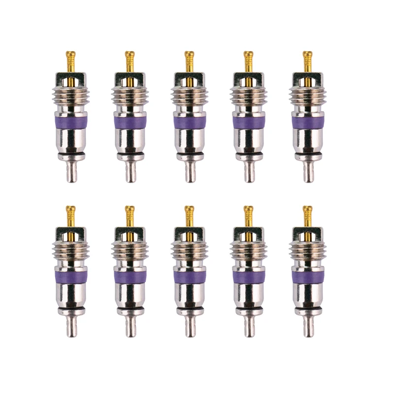 10pcs, Valve Core High Side for BMW Mercedes Benz Ford Volkswagen Magotan Sagitar Air Conditioner