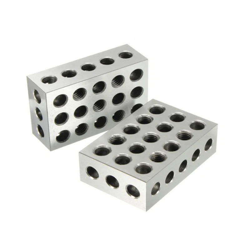 CNC Machining Customized Stainless Steel Multi-Porous Hydraulic Oil Integrated Block Multi-Screw Hole Connection Block