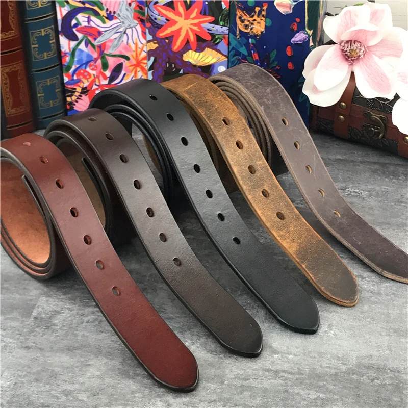3,8 cm Top Geauine Ledergürtel ohne Schnalle Mann Gürtel Ceinture Homme Herren Ledergürtel ohne Schnallen für Männer 105-125cm sp05 – Detail 13