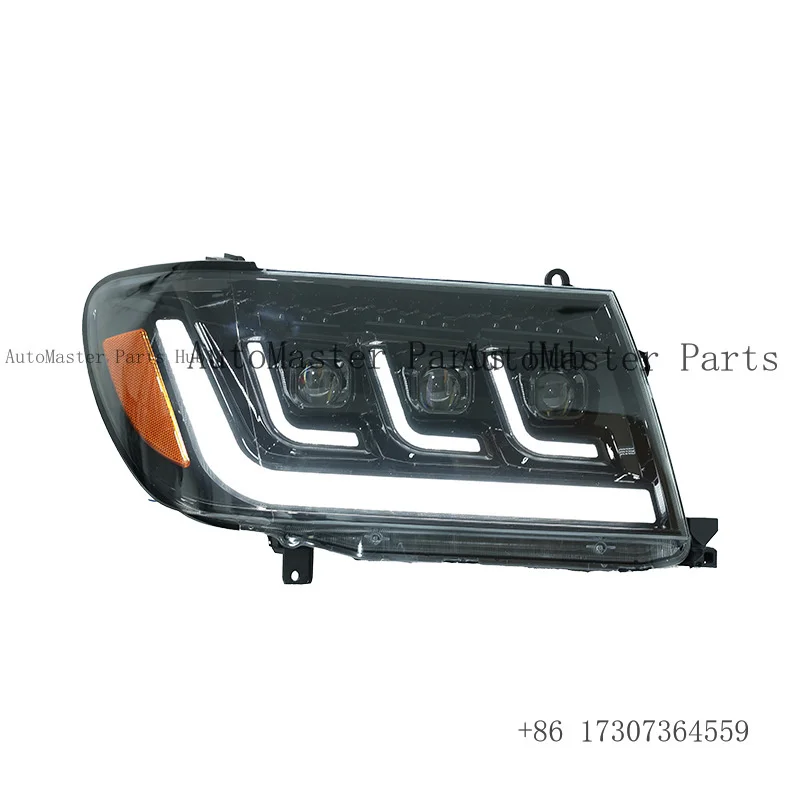 

Фара в сборе для Toyota Land Cruiser LC100 (02-07) с модифицированными светодиодными ДХО 6000K и новым динамическим поворотником