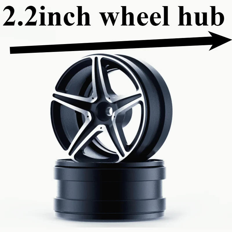 

2.2 inch metal wheel hub for 1/10 RC Crawler Car AXIAL SCX10 TRX4 TRX6 90046 RC4WD D90 D110 VS4 JIMNY Cherokee