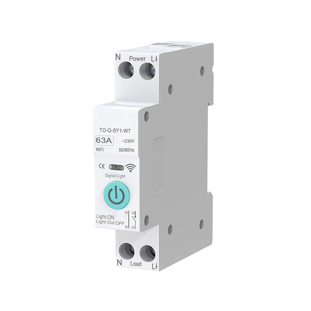 

Remote Home Control As Shown DIN Rail Switch Remote Control Circuit Breaker App Integration Electrical Management