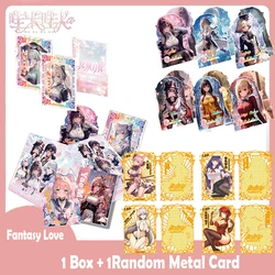 Fantasy Love Newest Goddess Story Cards Genshin Character Collections  Anime Cards TCG Booster Box Party Game Card Kid Toy Gifts