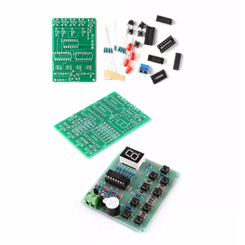 NIEUW Vier-/achtwegrobocall-kit Vaardigheidswedstrijden onderwijs praktische training soldeeroefening Elektronische doe-het-zelf losse onderdelen
