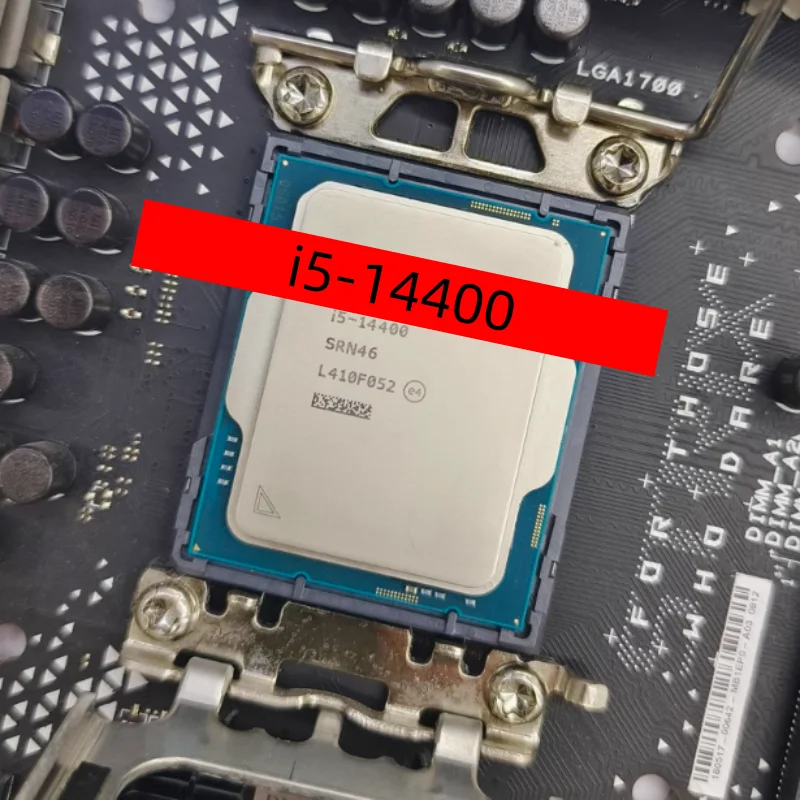 i5-14400 CPU Scattered Desktop Processor with Core Display and B760M Motherboard Set