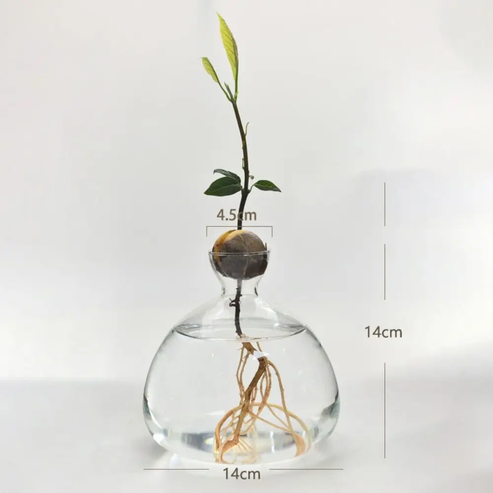 Vaas deco 33x37,5 cm AVOCADO keramiek bruin groen - De Woon Winkel