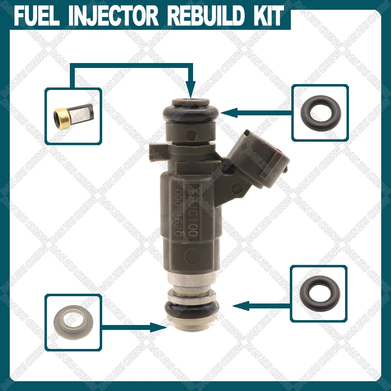 

Fuel Injector Service Repair Kit Filters O-rings Seals for Nissan 350z Maxima G35 3.0L 3.5 842-12240 FBJC100 16600-5L700