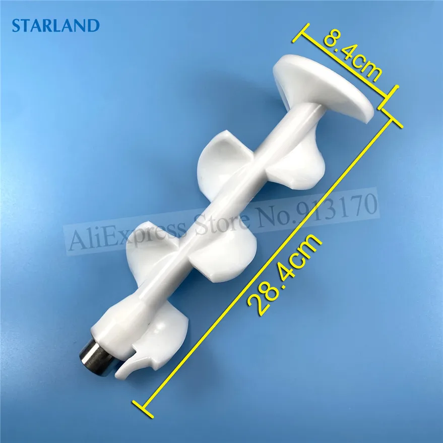 

1 Short Spiral Auger Rod New Part Stirring Rod Of MK-S20 Soft Ice Cream Machines Replacement Accessory Fitting Length 28.4cm
