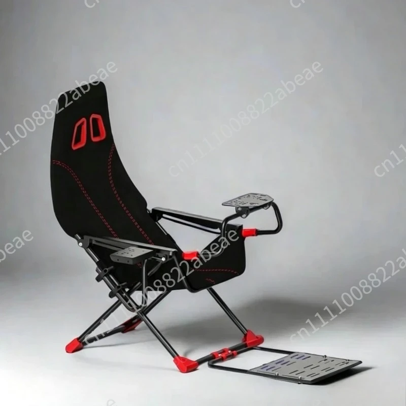 Racing game steering wheel bracket folding racing emulator bracket seat portable