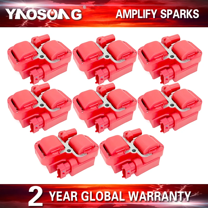 Ignition Coils Pack for Mercedes Benz CLS500 CLS55 E320 E430 E500 E55 G500 G55 AMG 3.2L 4.3L 5.0L 5.4L 5.5L M112 M113