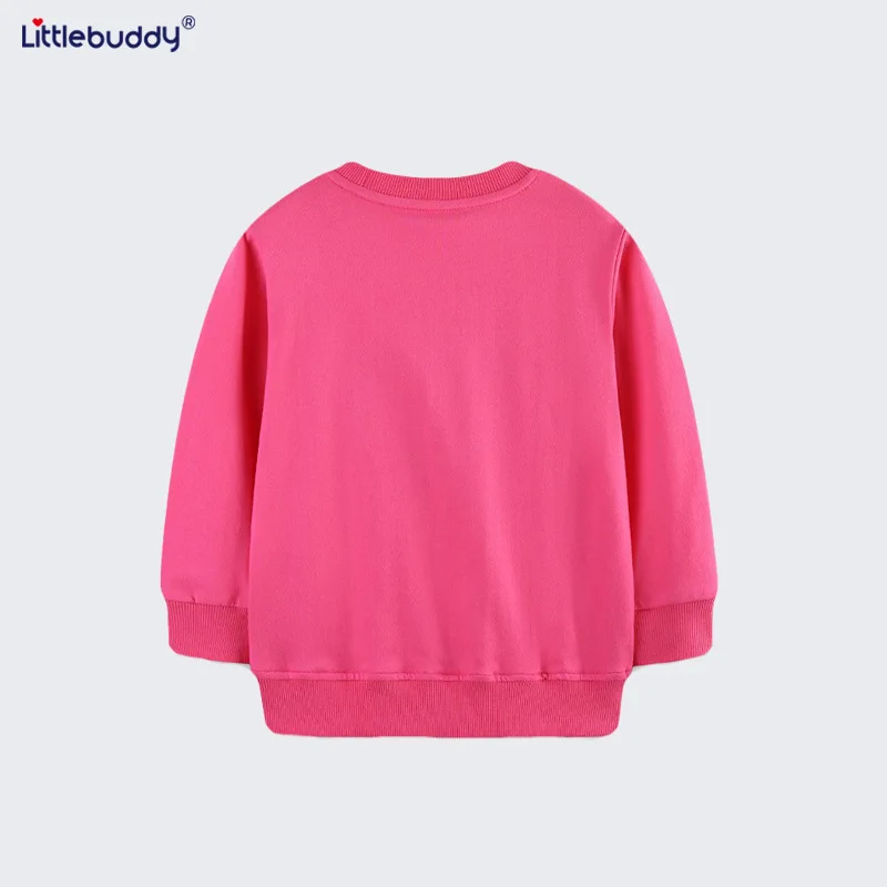 

littlebuddyAutumn New Girls' Sweatshirt Style Halloween Embroidered Long Sleeve Children's Sweatshirt Knitted Cotton