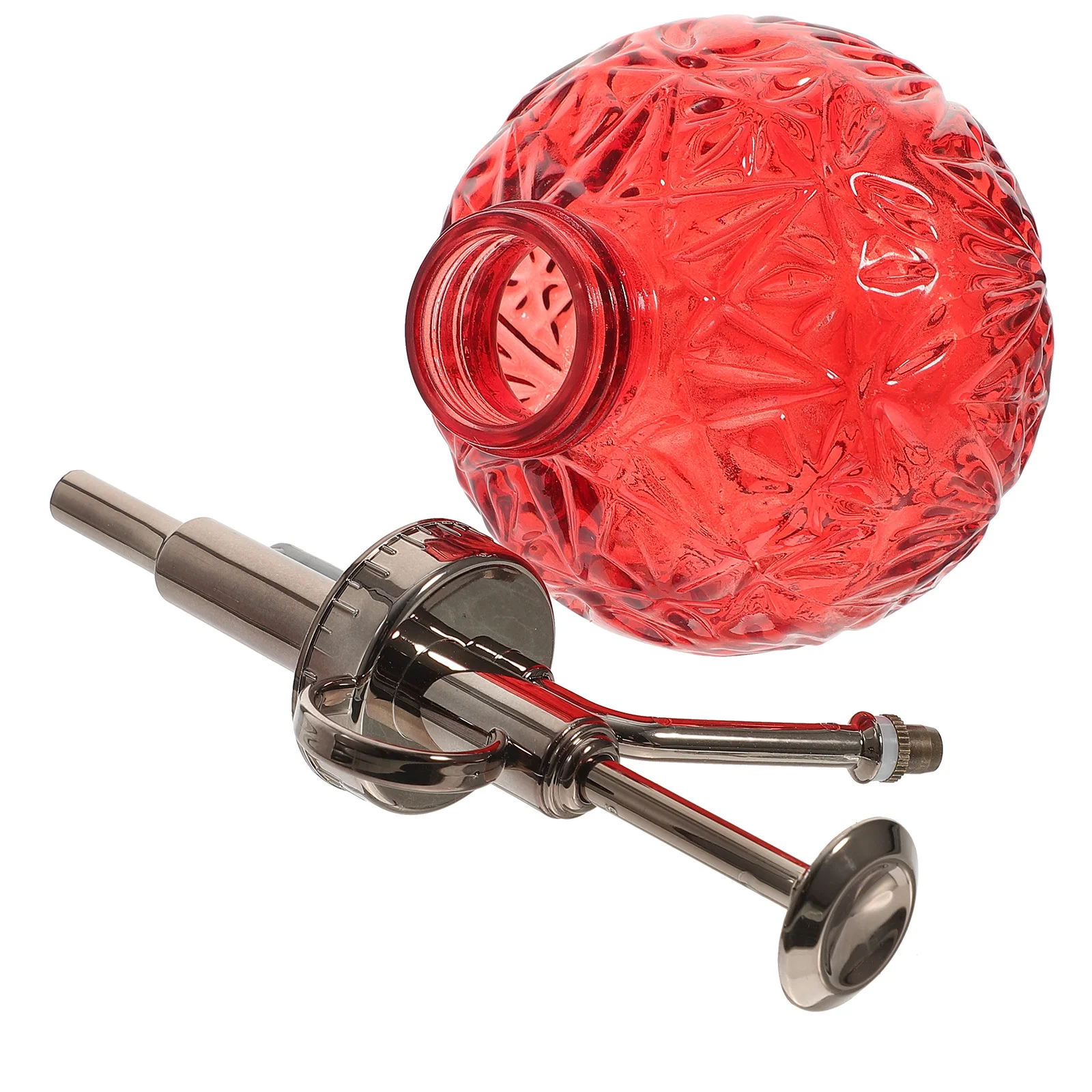 

Vintage Glass Plant Mister Spray Bottle Thickened Glass Body Clear Small Watering Pot Comfortable Finger Holder Indoor Outdoor