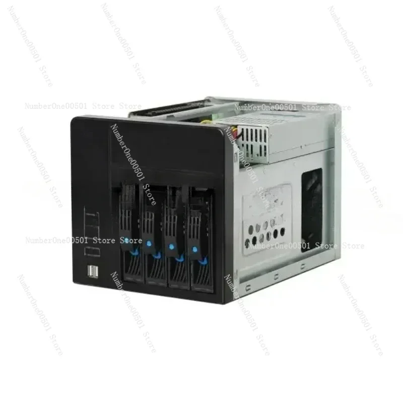 4-bay NAS Storage Desktop Office Computer Server ITX Interstellar Snail Hot Swappable Chassis
