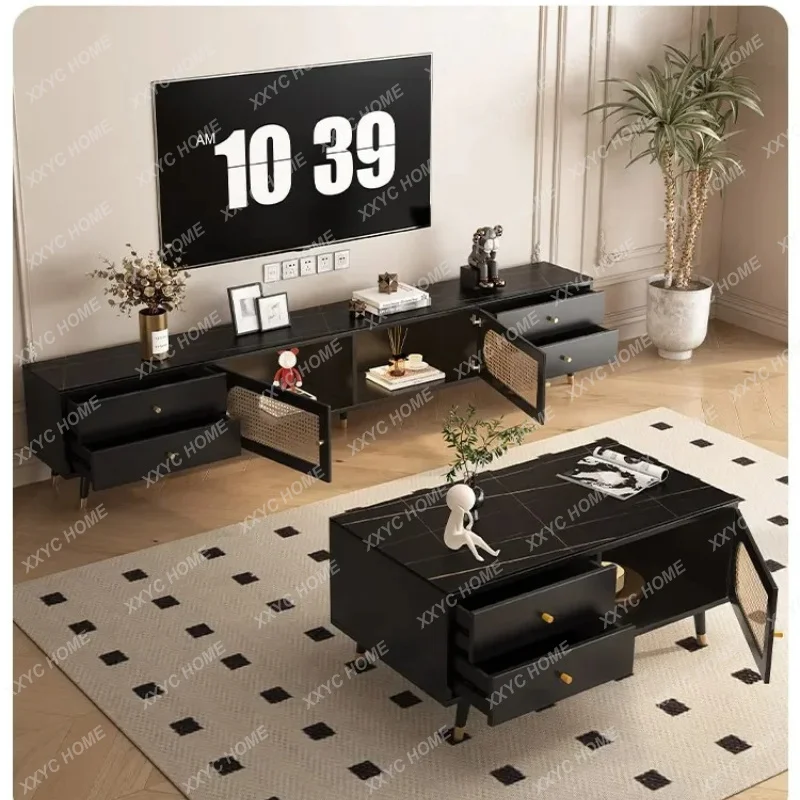 XX Storage Tv Table Entertainment Display Minimalist Center Tv Stands Drawers Shelf Archivadores Chinese Style Furniture