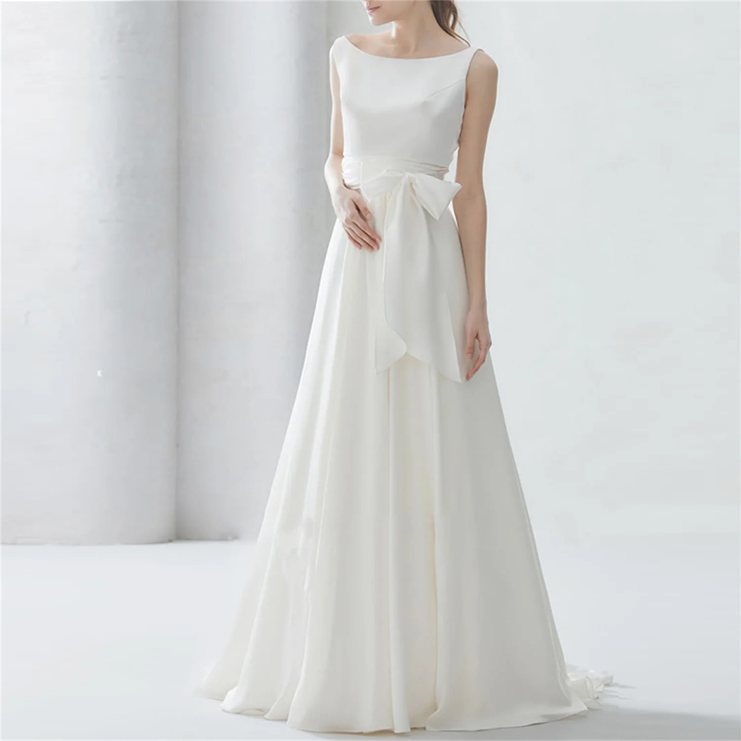 Backless Bride Dress Wedding 2023 Temperament Cheap Casual Womens Dresses Plus Size Wedding Dress Woman Women's Elegant Dresses