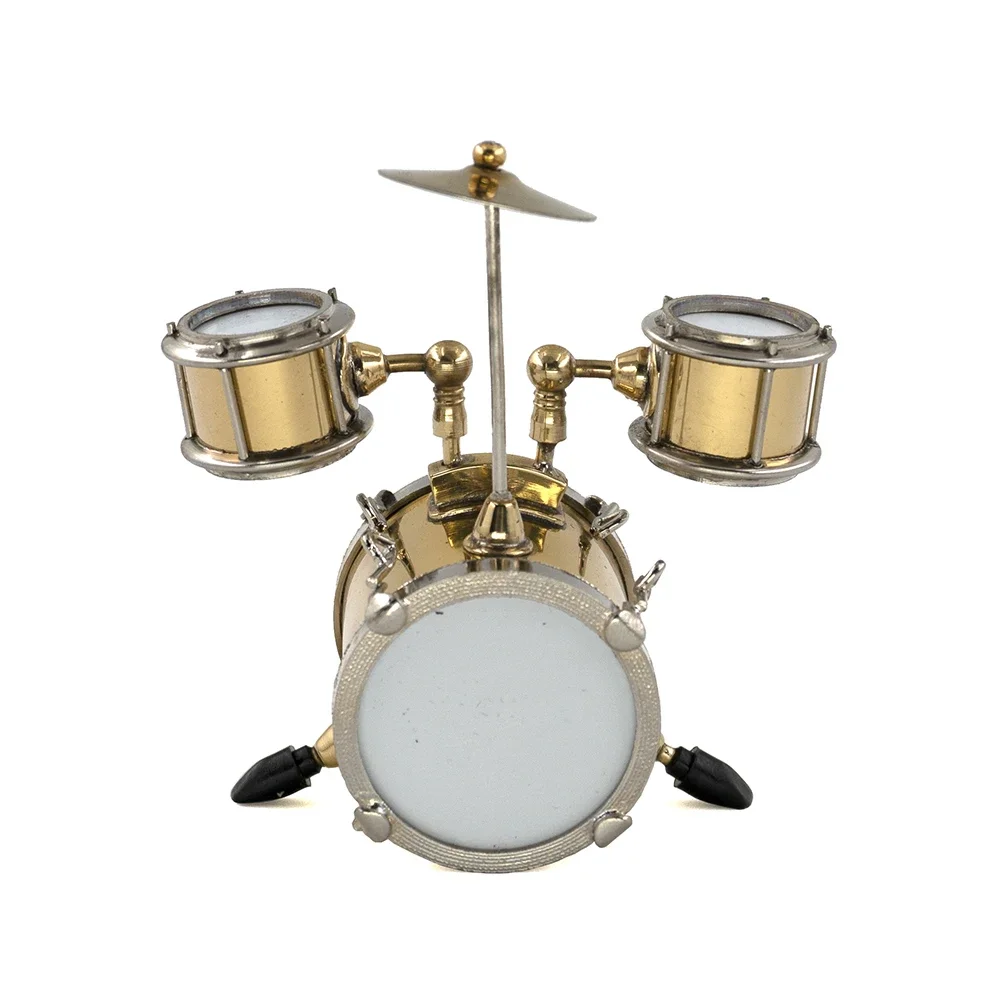 Miniatuur Muziekinstrumenten Jazz Drum Kit Model voor Poppenhuis ob11 Action figure Accessoires Poppenhuis bjd Decoratie 8x6cm
