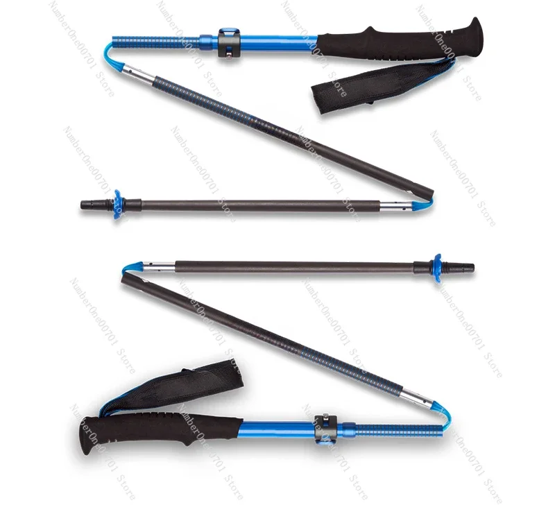 

Карбоновая сверхлегкая складная трость, регулируемая походная трость