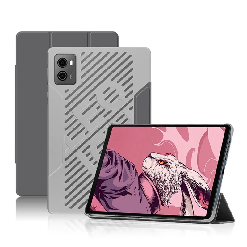 AEE7-For Lenovo Legion Y700 2Nd Generation 8.8Inch Gaming Tablet Tri-Folded Stand Case Cover
