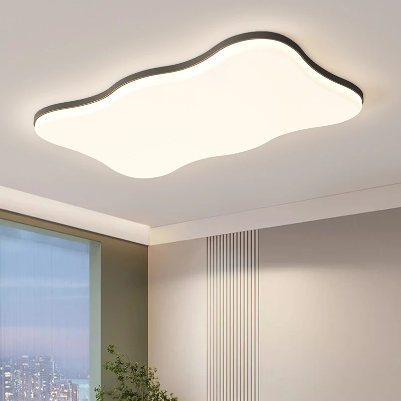 Full Spectrum Eye Protection Bedroom Chandeliers Modern Simple Children's Bedroom Room Lamp Creative Warm Cloud Ceiling Lamp