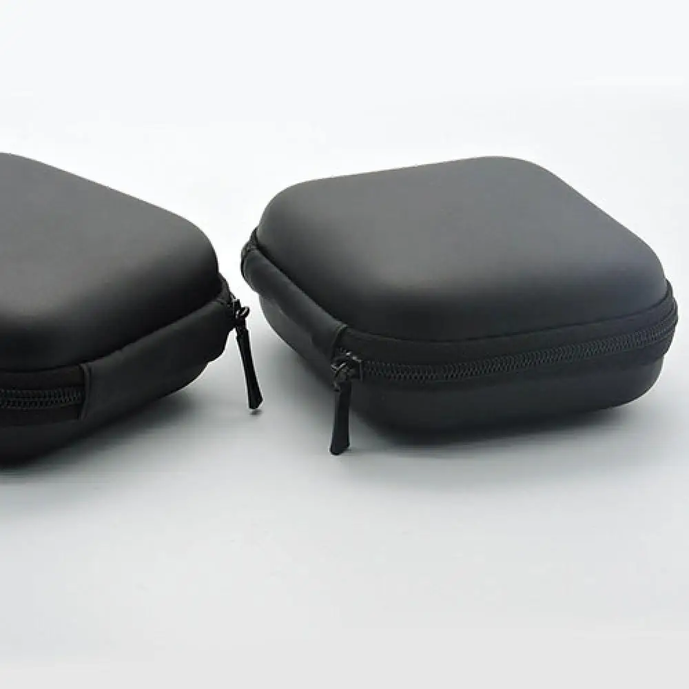 Étui rigide de poche carrée, sac de rangement pour sauna, téléphone, écouteurs, écouteurs, carte TF SD, étui pour casque