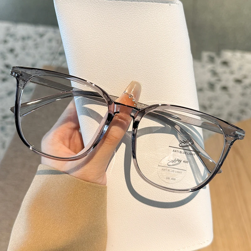 إطار نظارات قصر النظر العصري للنساء يمكن أن يتطابق مع إطار كبير مع إطار عدسة وجه عيون مربع صغير MH9025 #4