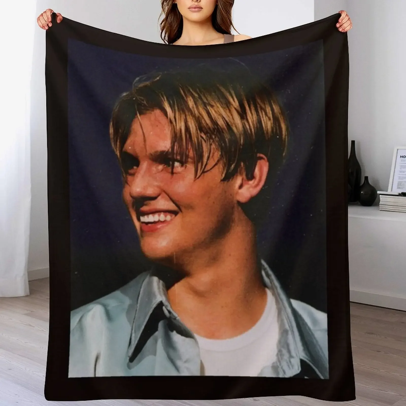 Nick Carter - Poster Throw Blanket