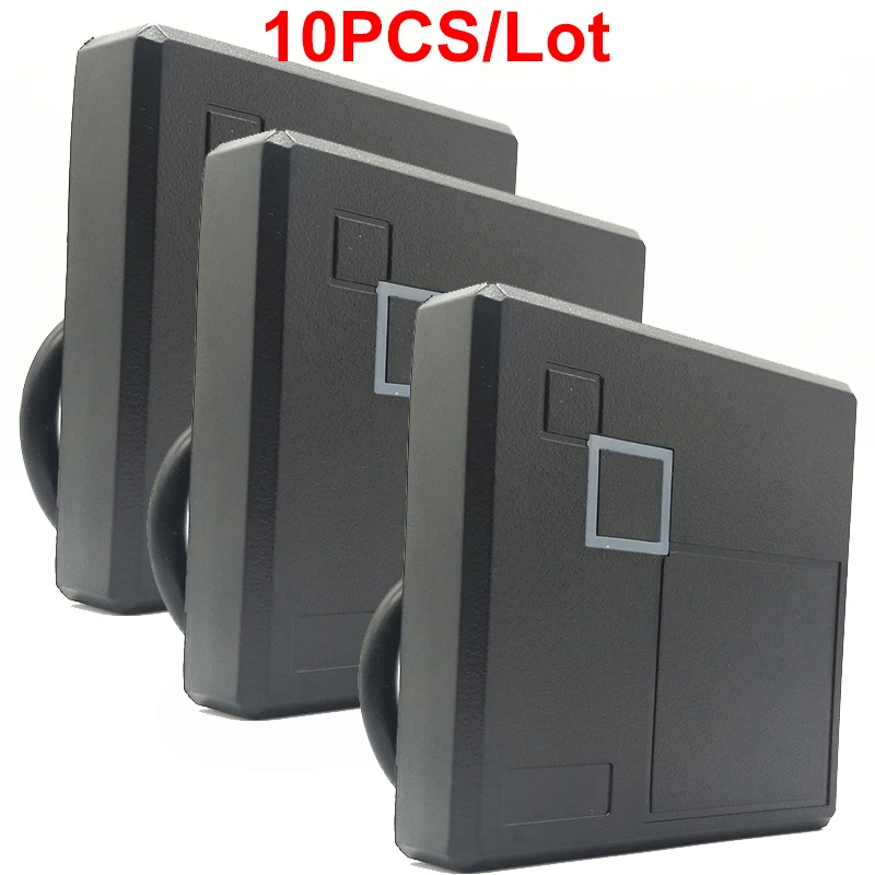 10 PCS Proximity RFID 125Khz Door Access Control System Wiegand 26 34 Slave Card Reader