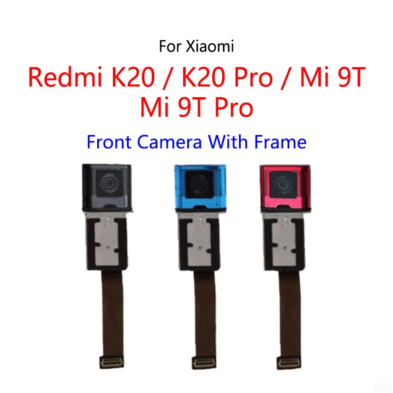 Front Camera Frontal Main Facing Camera Module Flex Cable For Xiaomi Redmi K20 Pro / Mi 9T Pro Back Main Camera