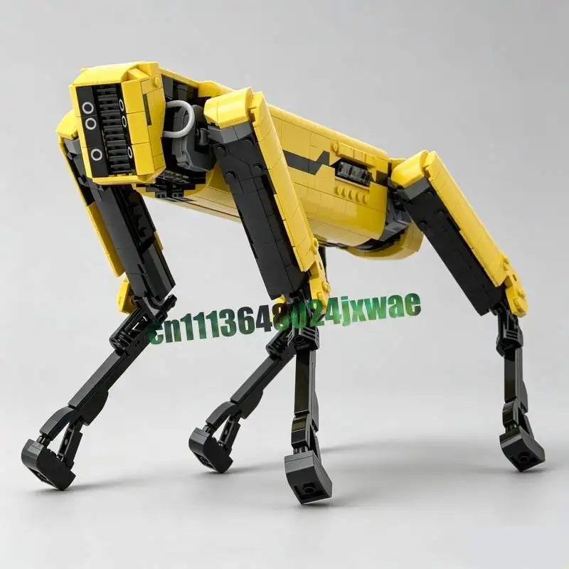 NEW 1353Parts Quadruped Robot Model Moc Custom Puzzle Building Blocks Diy Assembly Toy Educational Creative Popular Gift Display