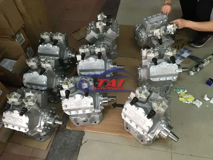 Compressor Bock FK40 do condicionador de ar do ônibus de bom estado