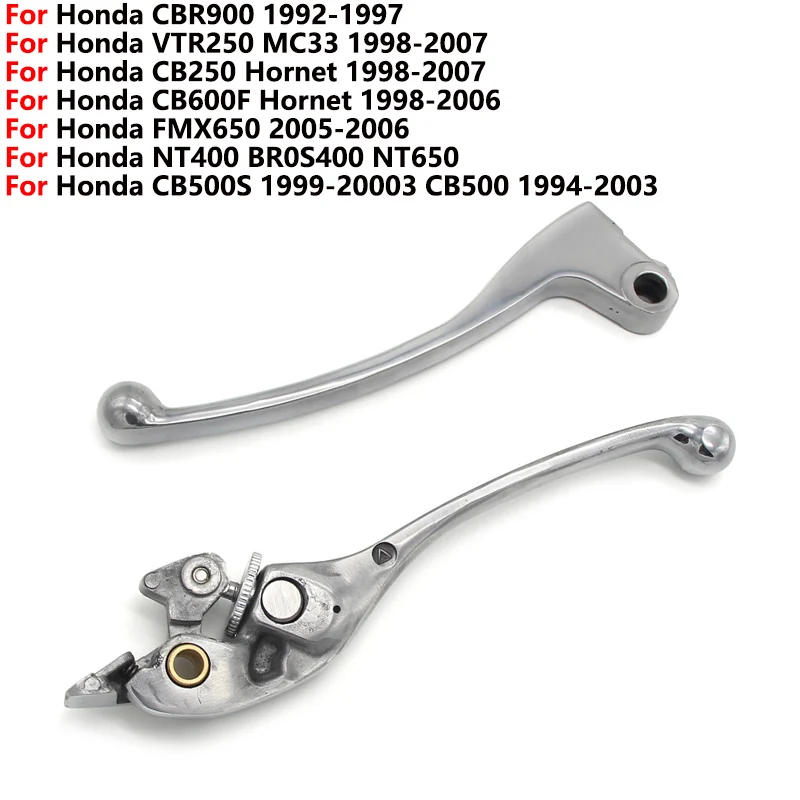 

Рычаги тормозной муфты для мотоцикла Honda CBR900 VTR250 MC33 CB250 Hornet CB600F FMX650 NT400 BR0S400 NT650 CB500S CB500