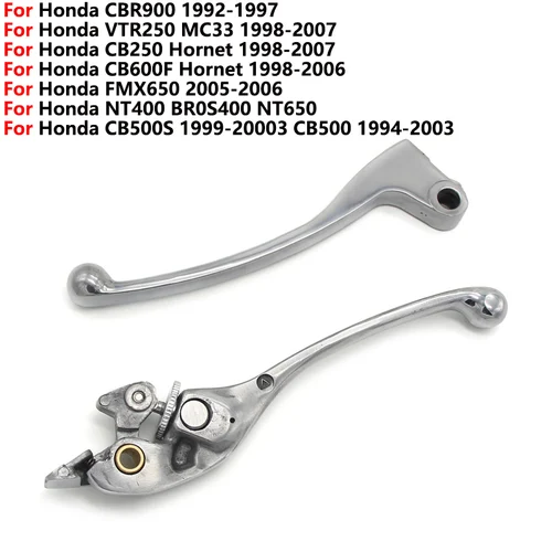 Imagen 1 del producto Palancas de embrague de freno para motocicleta, para Honda CBR900 VTR250 MC33 CB250 Hornet CB600F FMX650 NT400 BR0S400 NT650 CB500S CB500