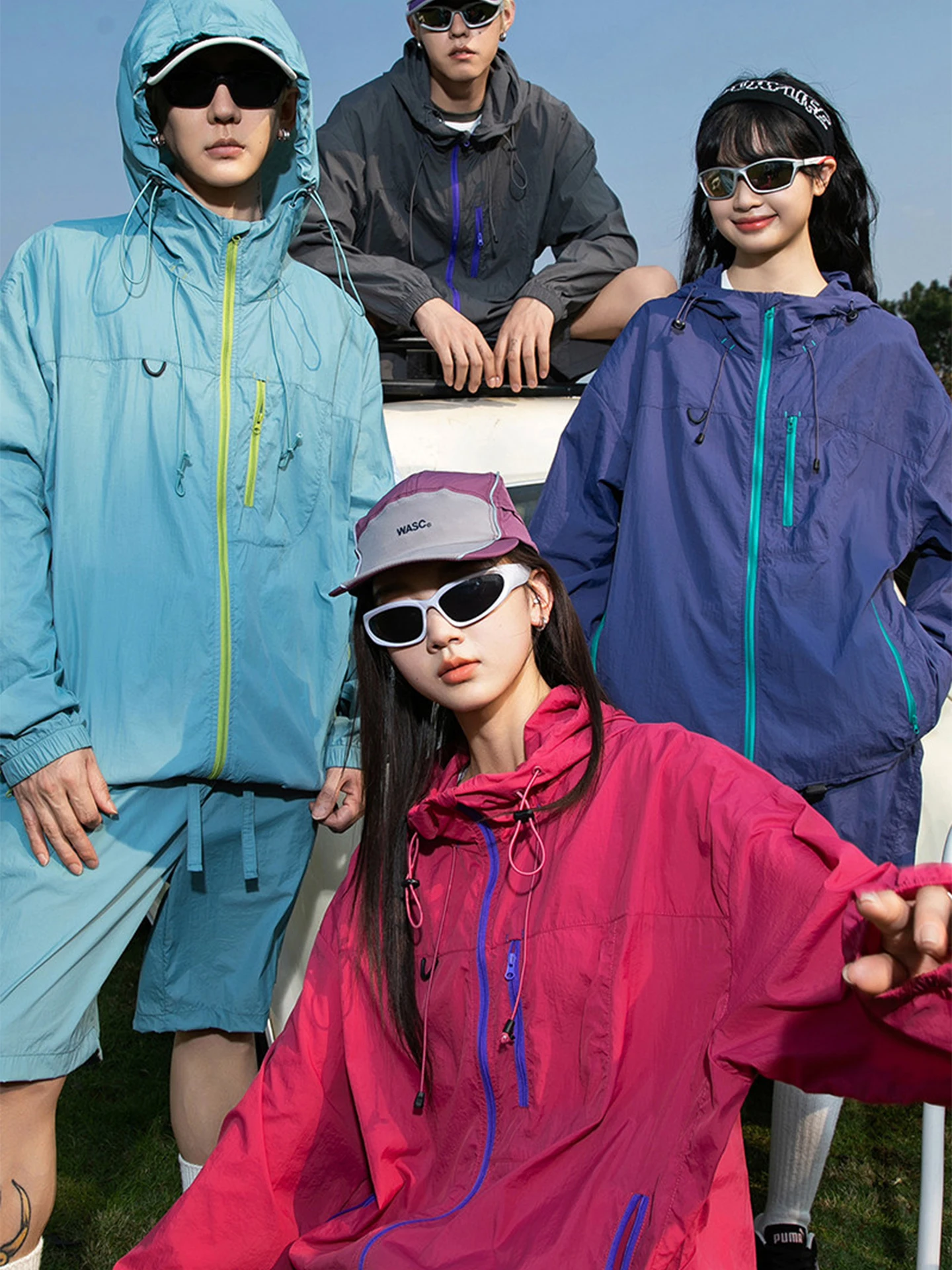 ensemble-de-vetements-legers-en-soie-glacee-anti-uv-pour-hommes-et-femmes-sechage-rapide-vetements-de-sport-decontractes-pour-l'exterieur-t-shirt-a-manches-longues-et-short