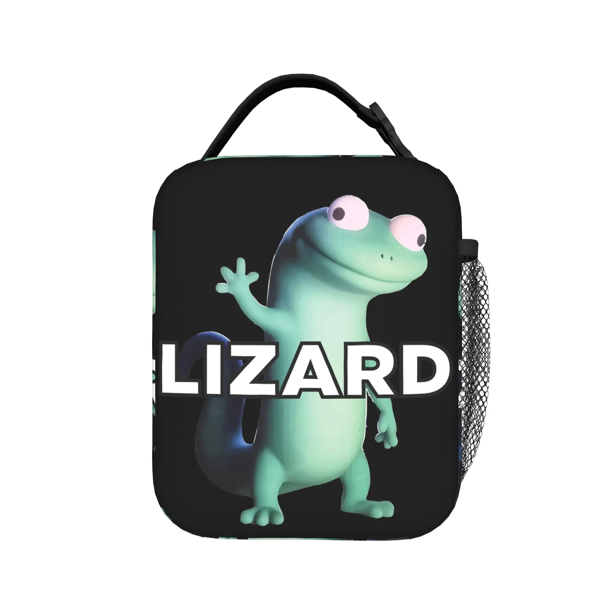 Tom Lizard Meme Insulated Lunch Bag Thermal Bag Reusable,Lunch Container Hoppers Portable Tote Lunch Box School  Picnic