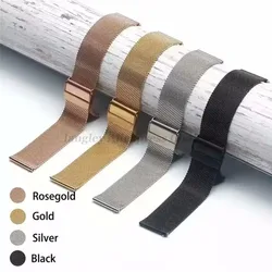 Quick Release Milanese Strap for DW 20mm 22mm 12mm 14mm 16mm 17mm 18mm 19mm 21mm 24mm 0.6mesh Stainless Steel Universal Bracelet