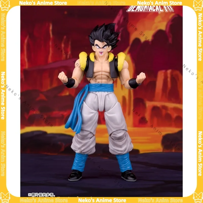 【Demoniacal Fit】 Vegito Dragon Ball Super Saiyan SSJ Hero Waltz Version Action Figure Anime Model العصرية دمية المقتنيات هدية