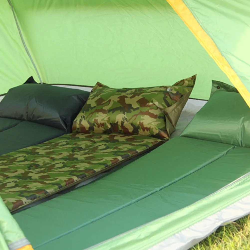 

Waterproof Inflatable Cushion Tent Sleeping Pad for Camping Portable Sponge Mats