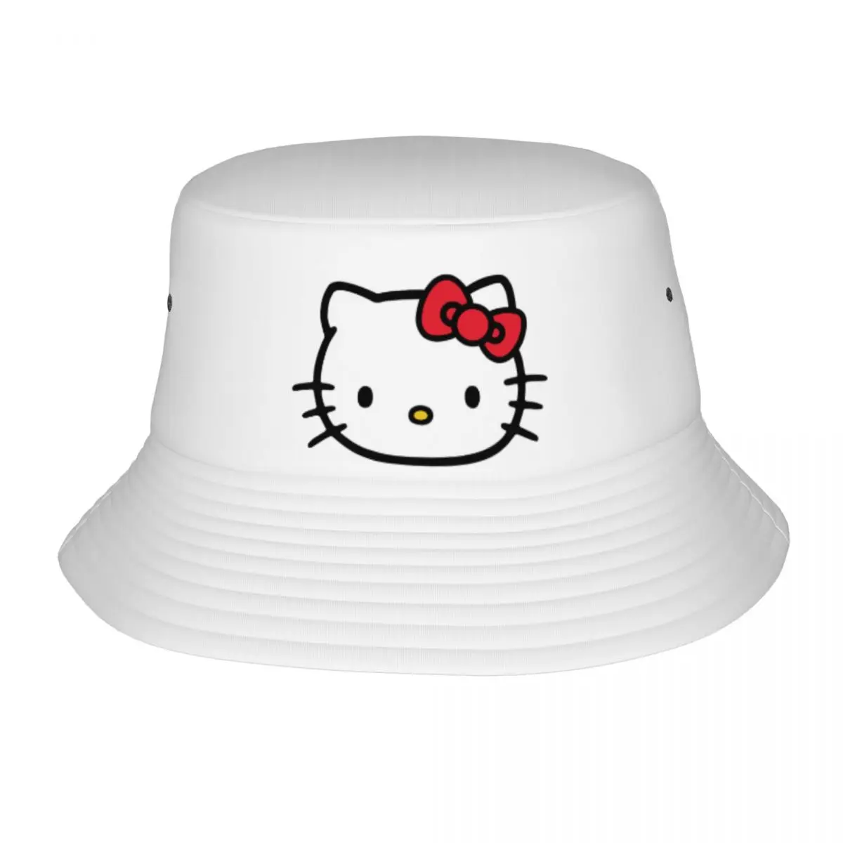 Hello Kitty Sanrio Bucket Hat Gifts For Girls Lovely Vocation Caps For Travel UV Protection